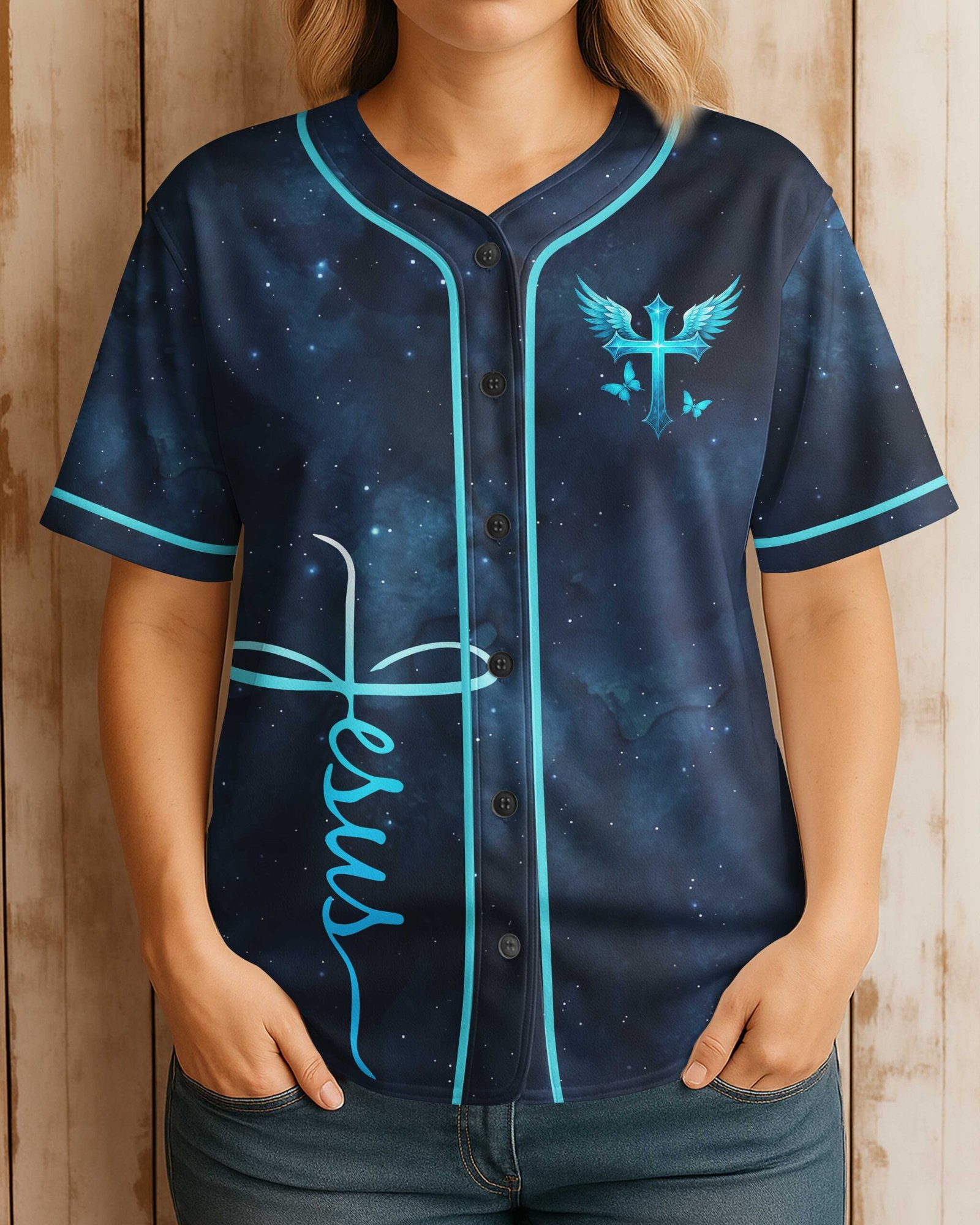 I Believe In God All Over Print Jersey