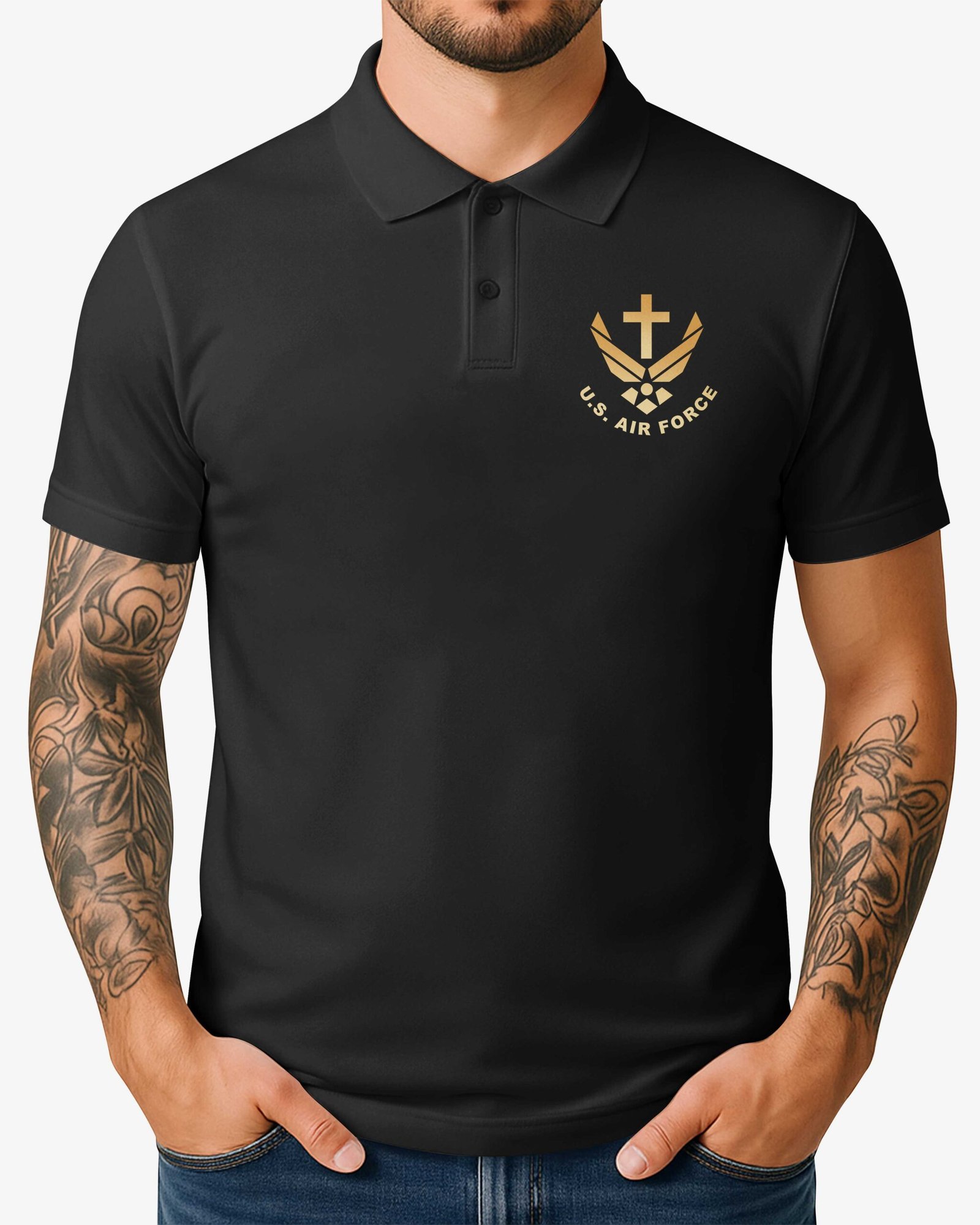 I Flew With The Air Force Polo - Image 4