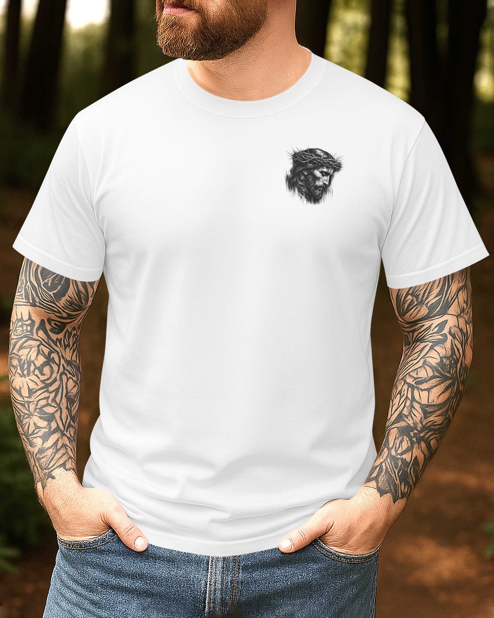 I Would Rather Stand With God And Be Judged By The World Than To Stand With The World And Be Judged By God T-Shirt - Image 6