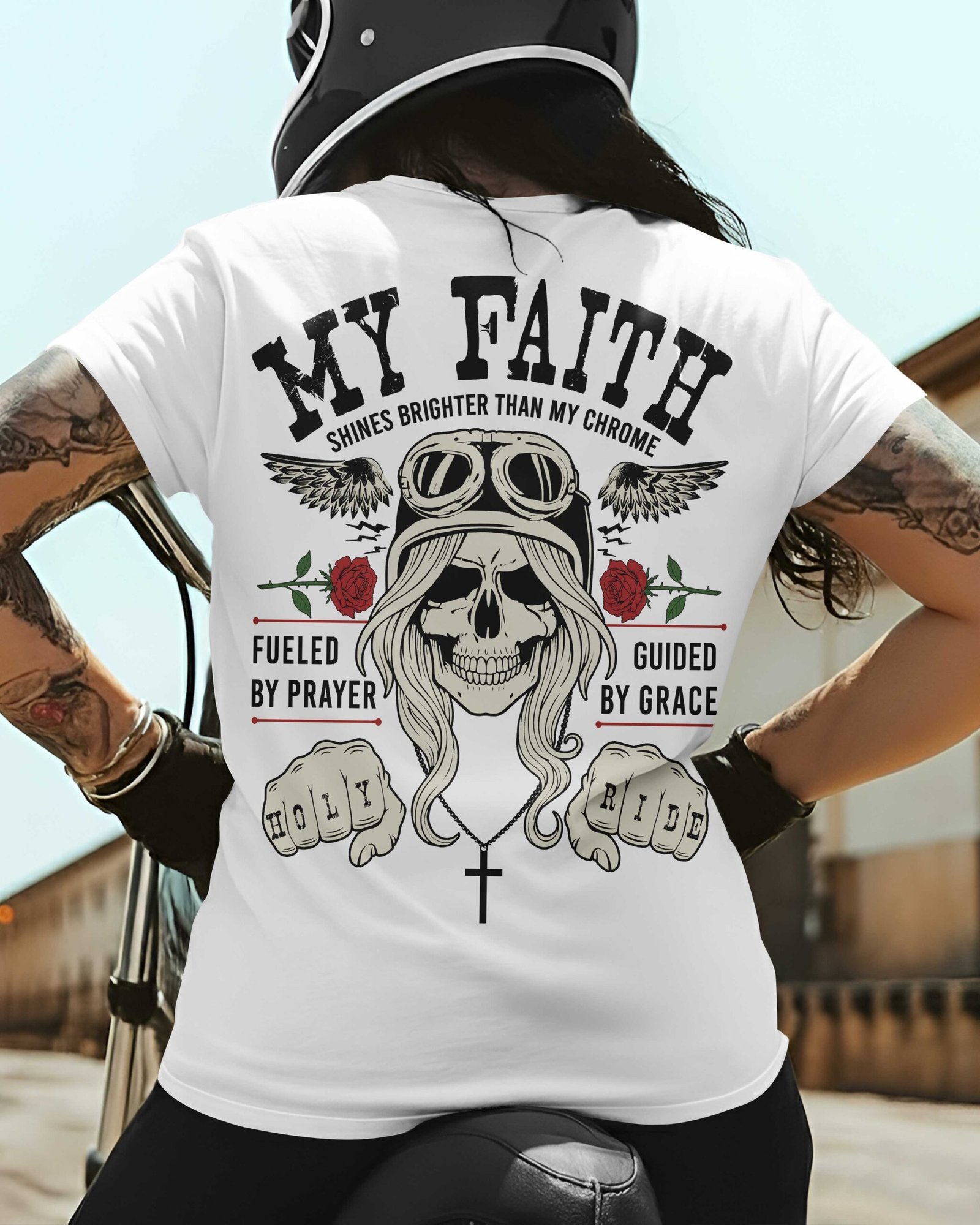 My Faith Shines Brighter T-Shirt - Image 5