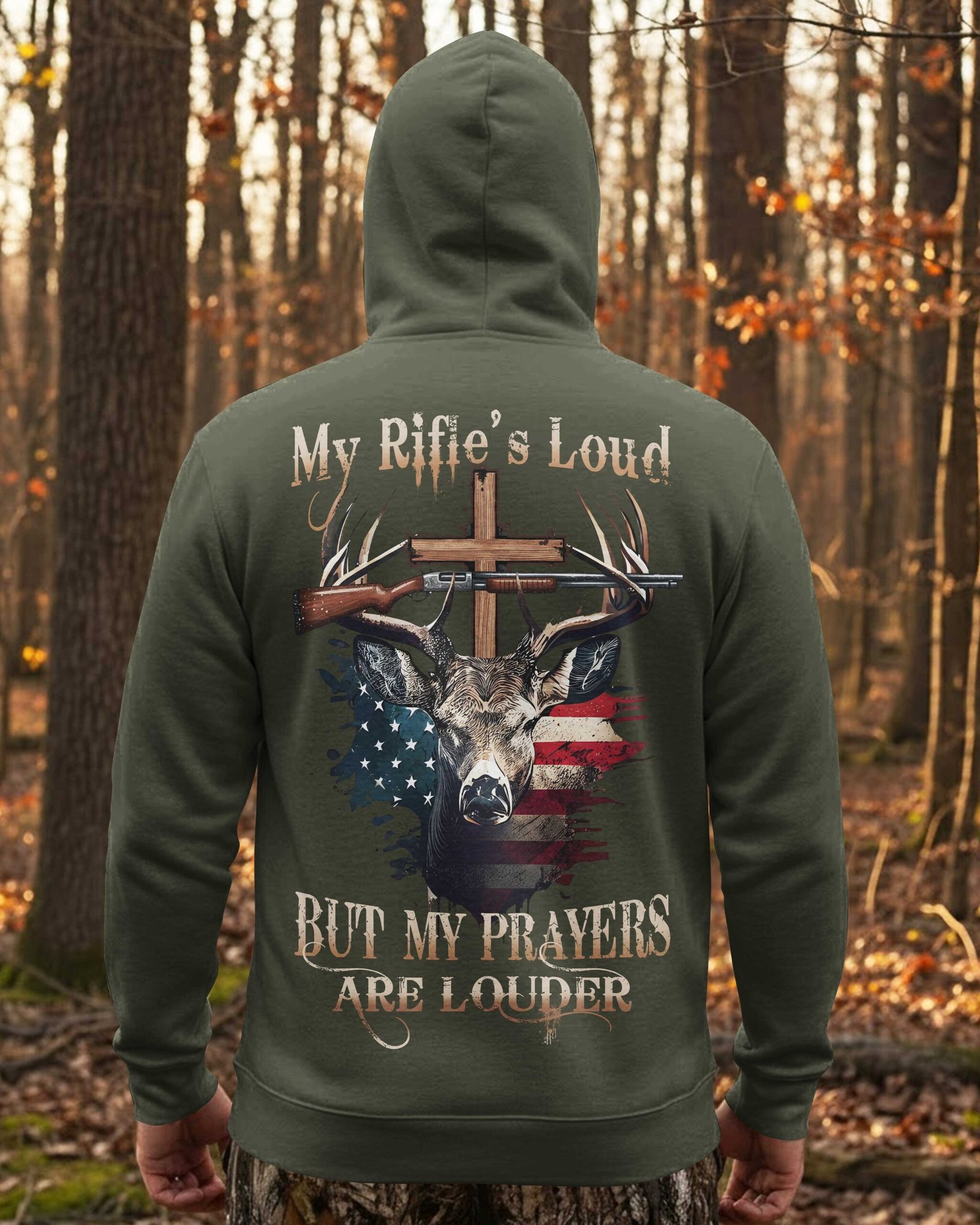 My Rifle's Loud Hoodie