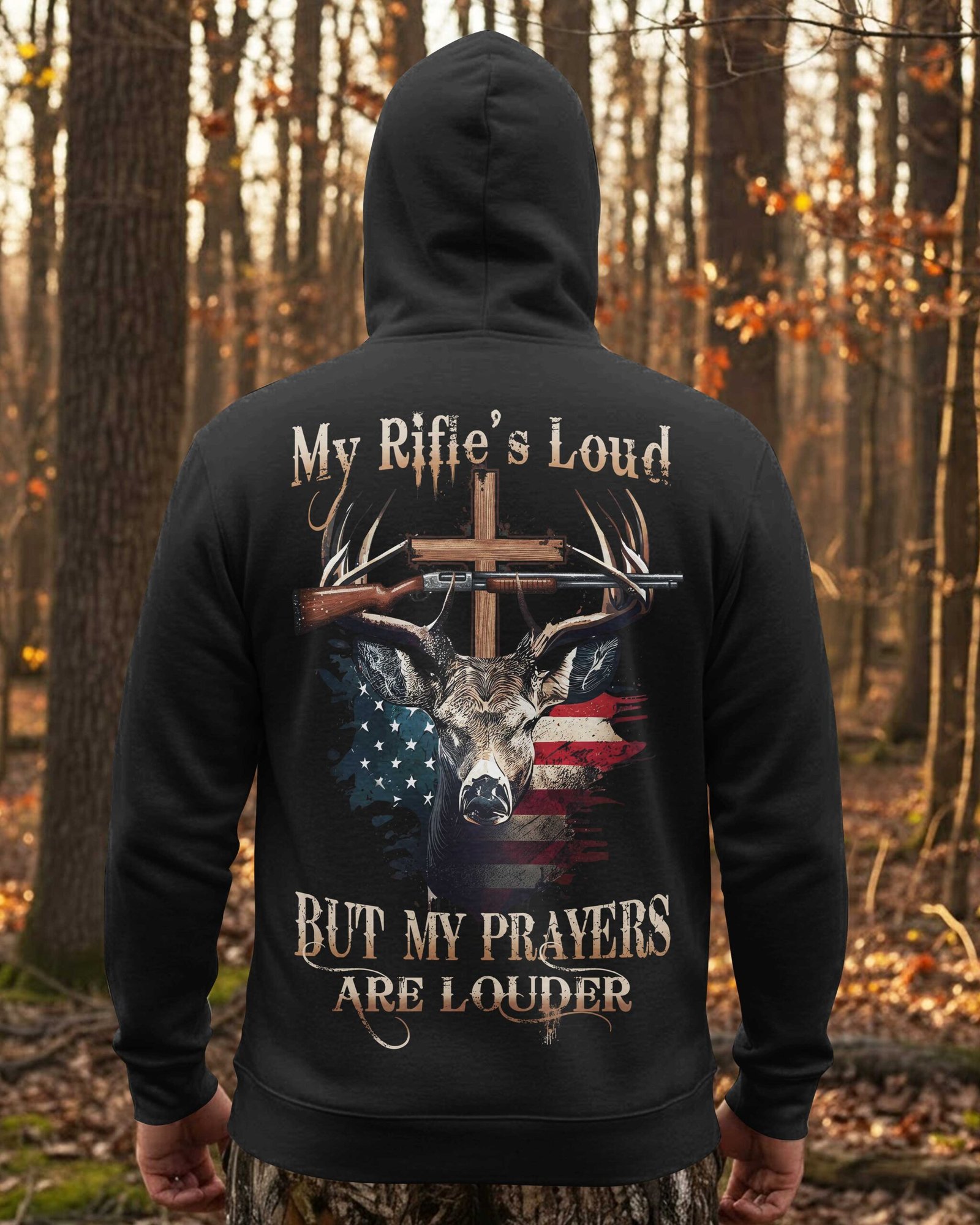 My Rifle's Loud Hoodie - Image 3