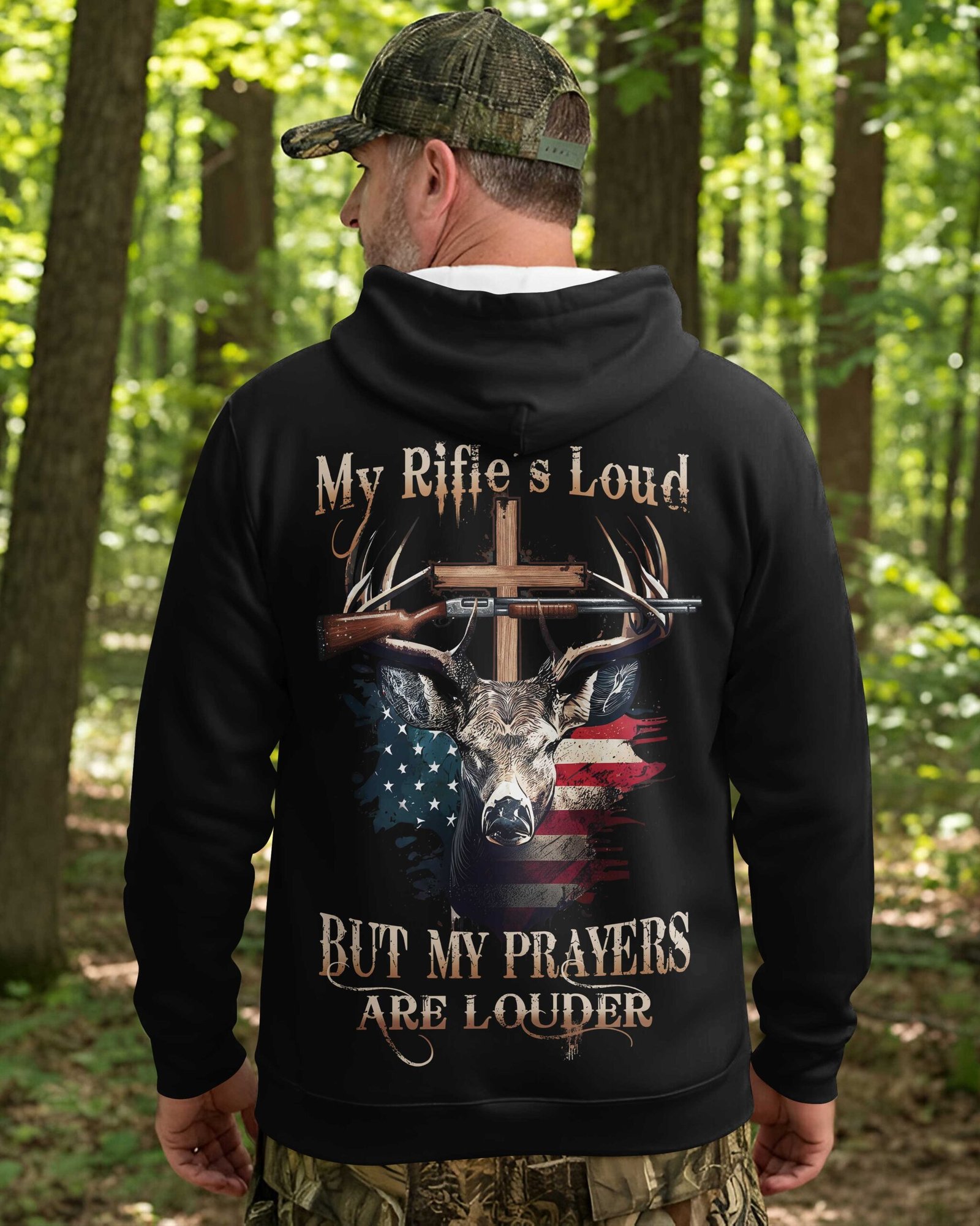 My Rifle's Loud Zip Hoodie - Image 4