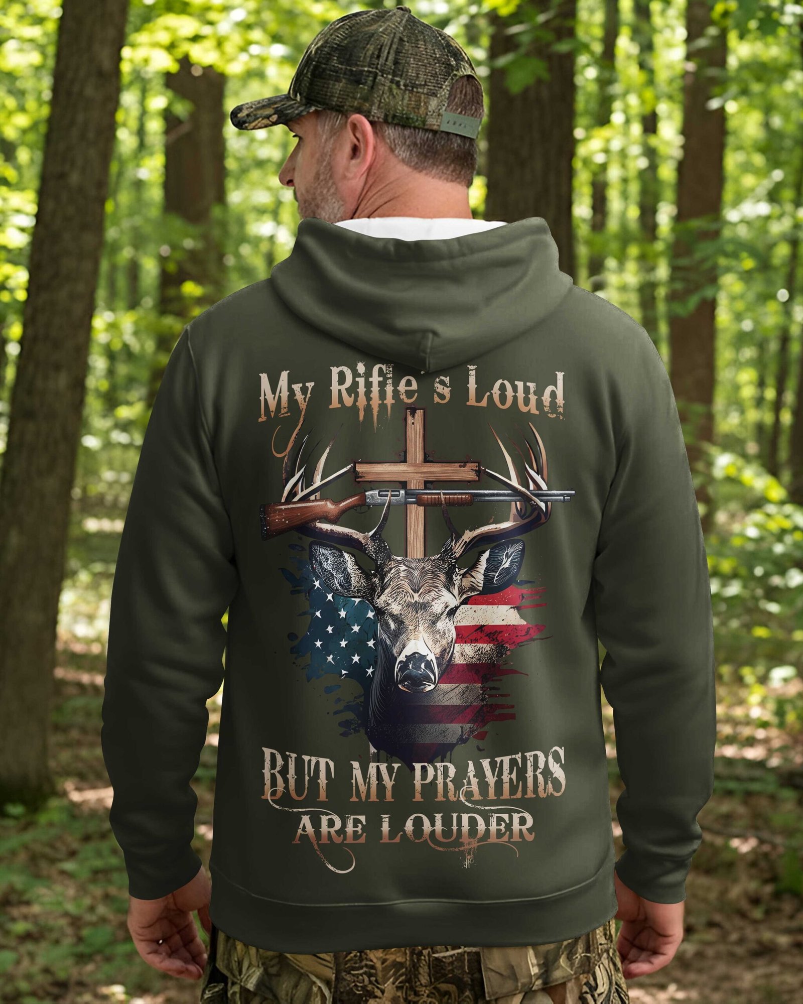 My Rifle's Loud Zip Hoodie - Image 2