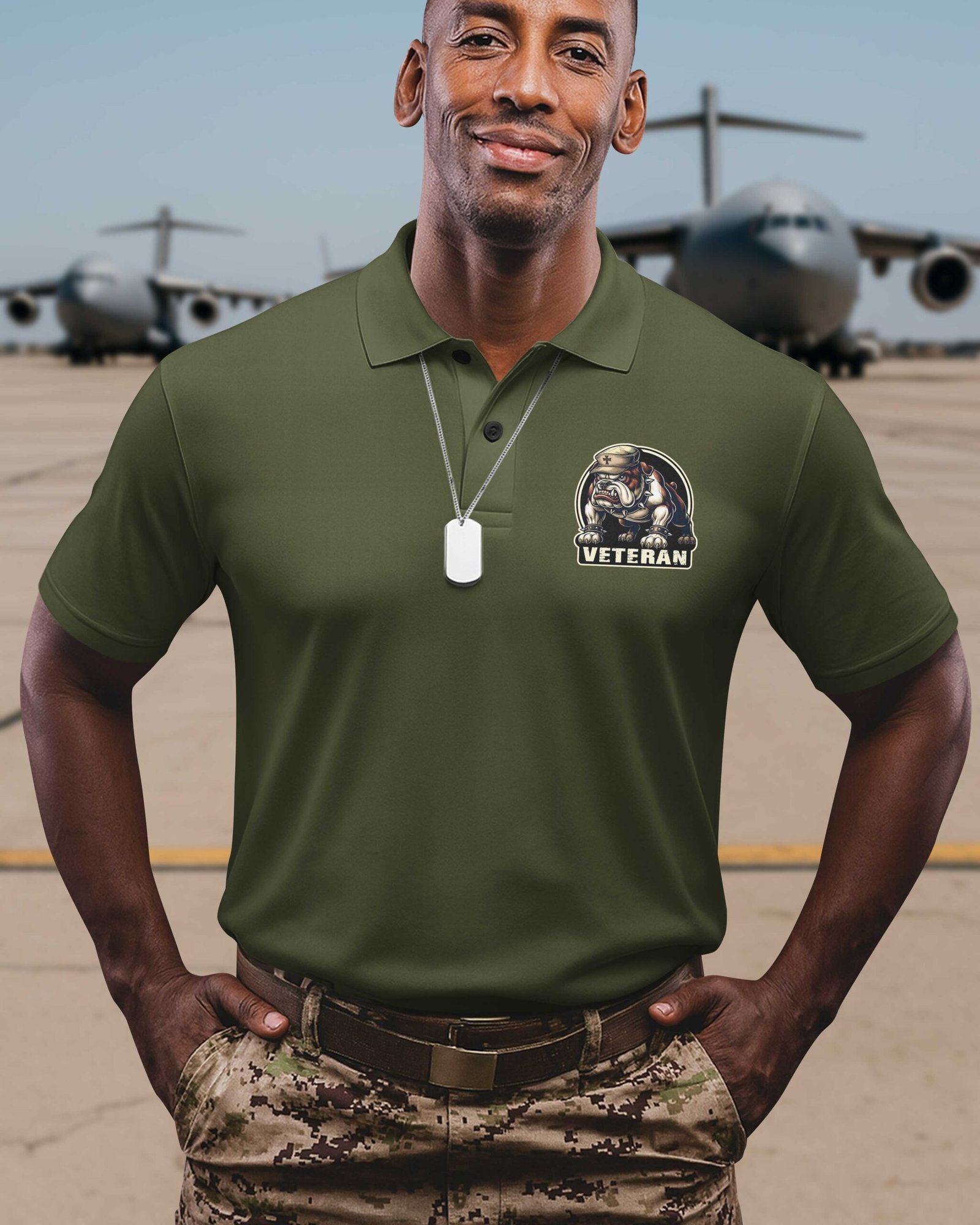 Once A Marine By Duty Forever A Warrior Of Christ By Faith Polo - Image 10