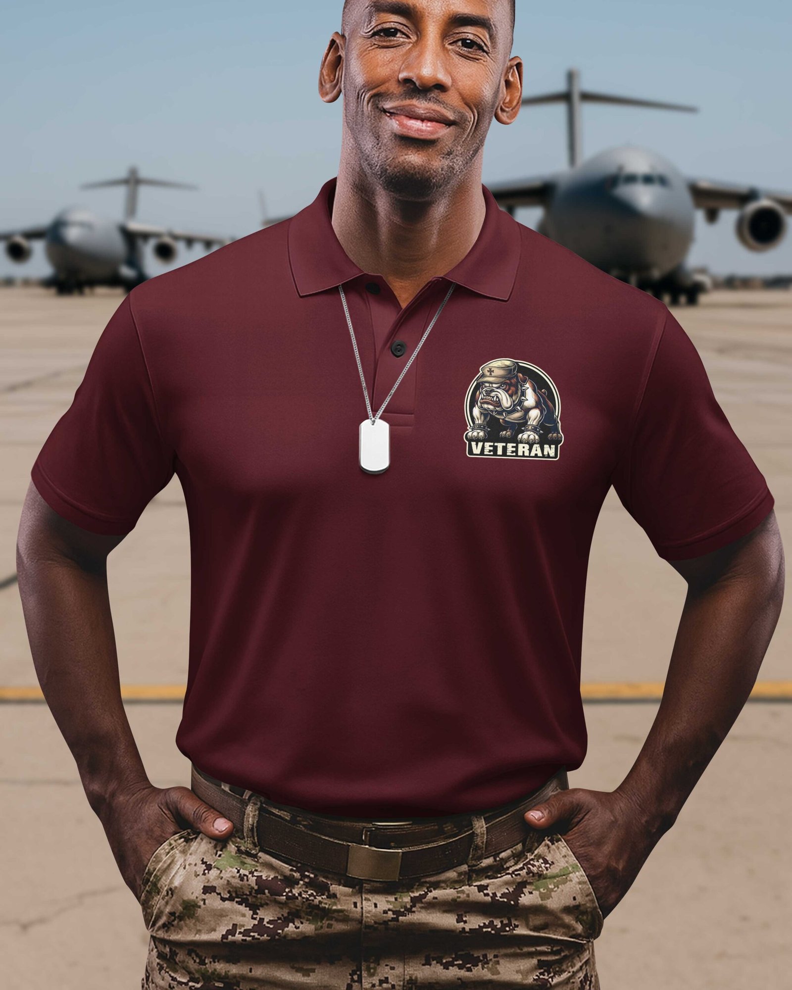 Once A Marine By Duty Forever A Warrior Of Christ By Faith Polo - Image 8