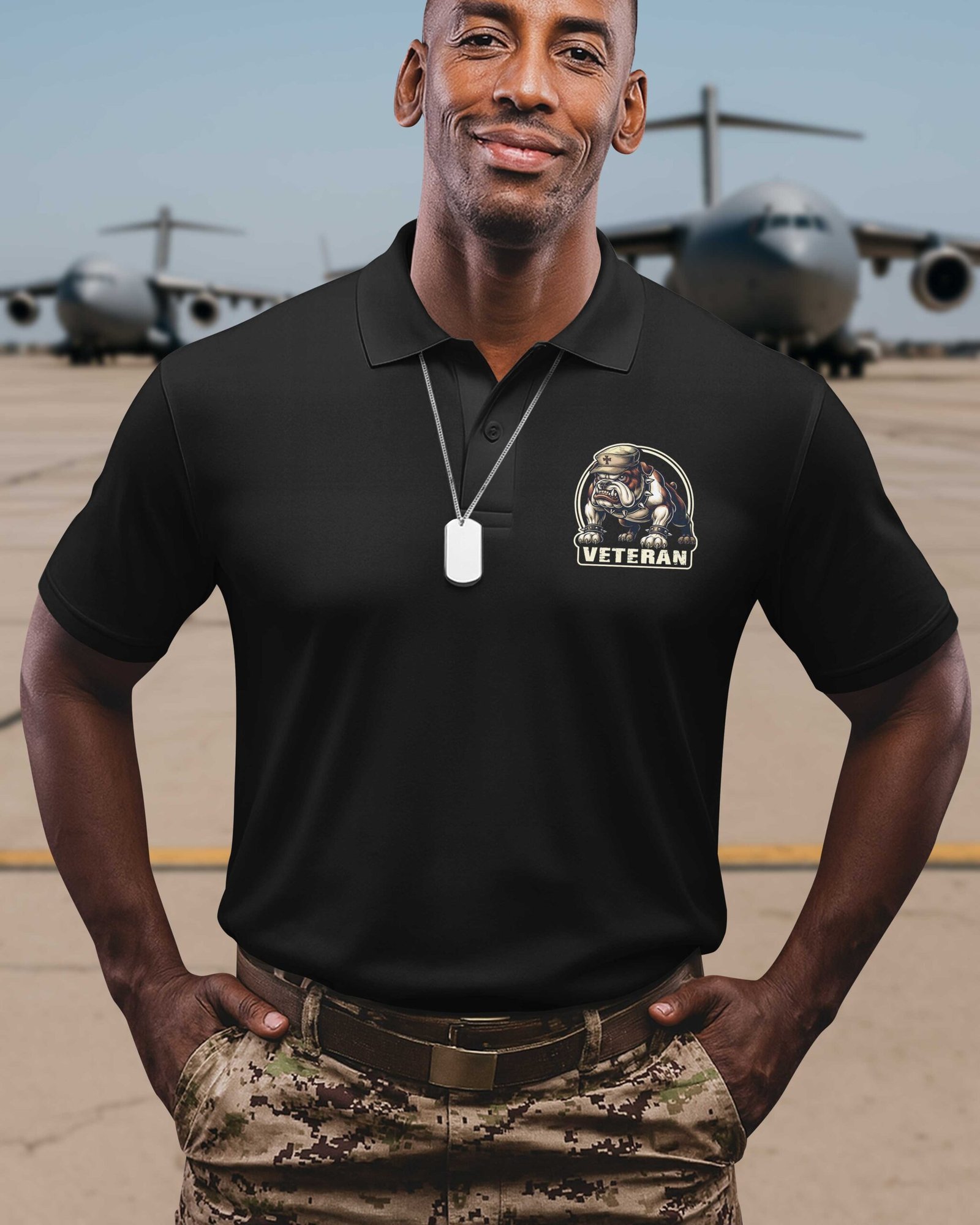 Once A Marine By Duty Forever A Warrior Of Christ By Faith Polo - Image 6