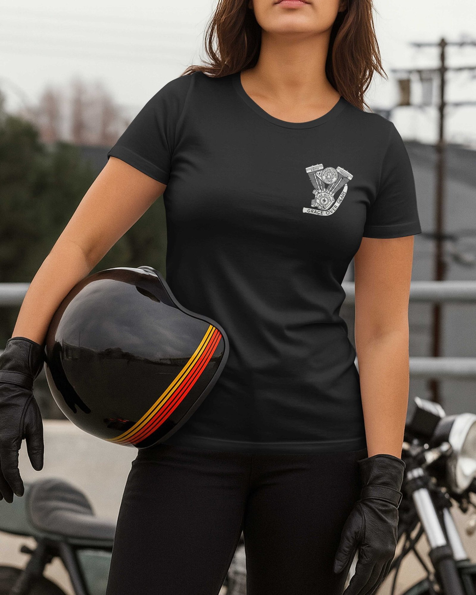 Saint In Spirit Sinner In Style T-Shirt - Image 2