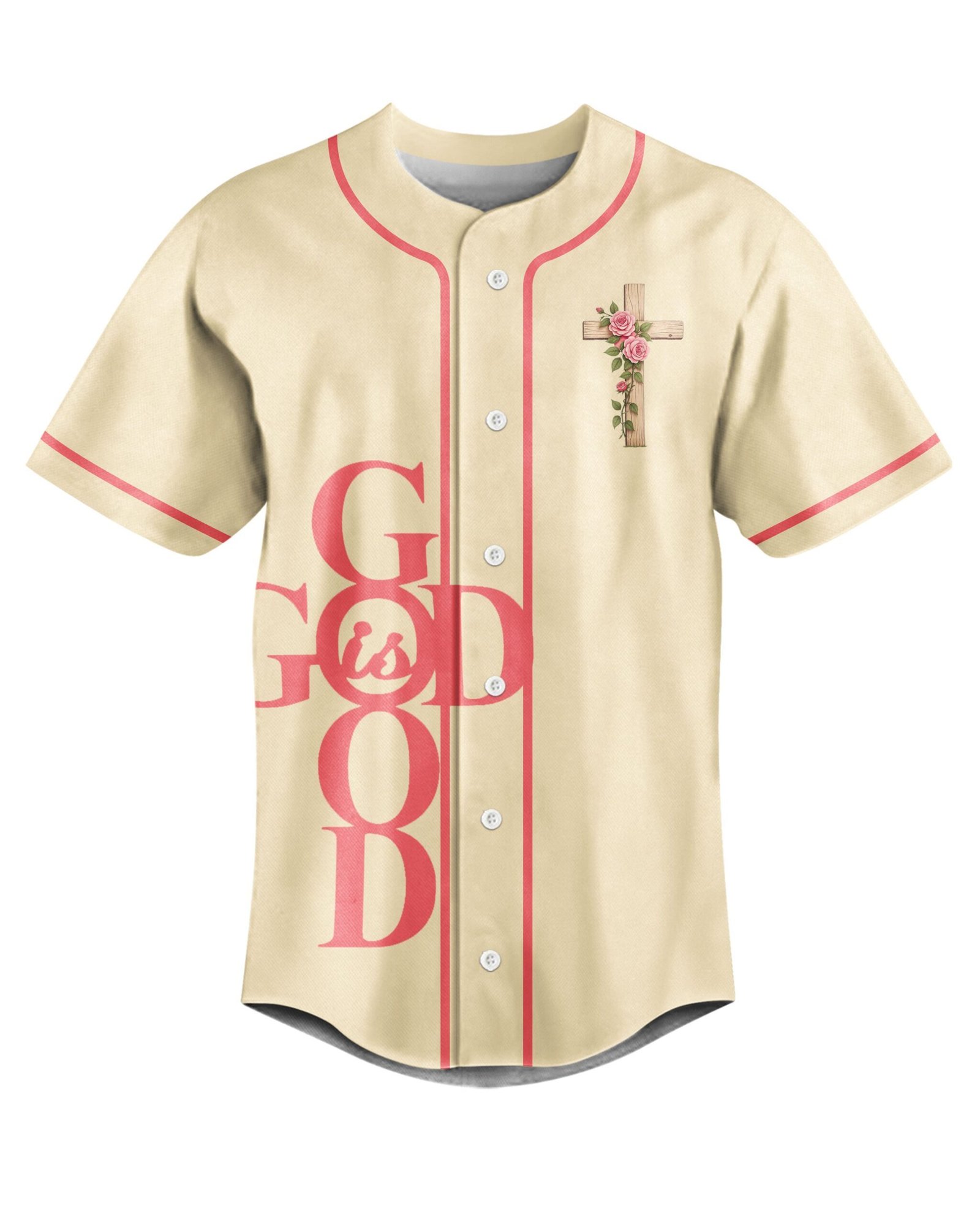 Thank You God All Over Print Jersey - Image 5