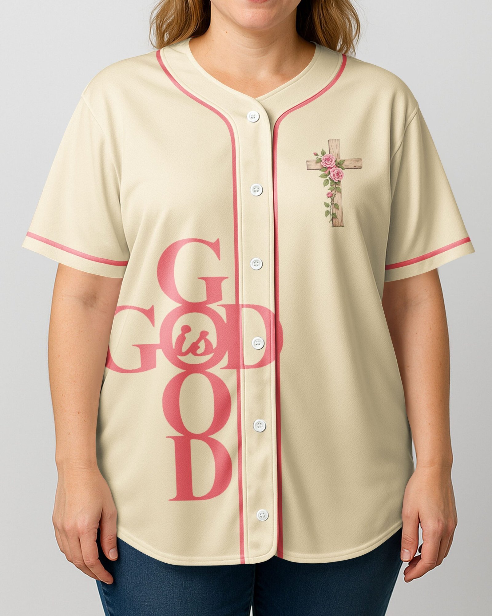 Thank You God All Over Print Jersey - Image 3