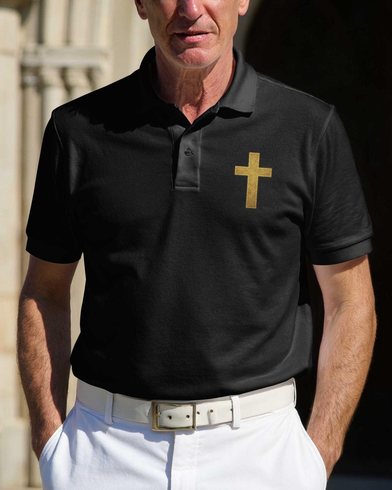 Took A Dna Test And God Is My Father Veterans Are My Brothers All Over Print Polo - Image 2